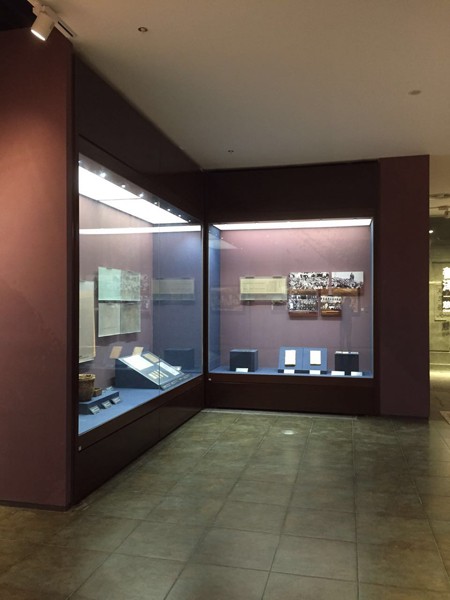 博物馆沿墙通柜