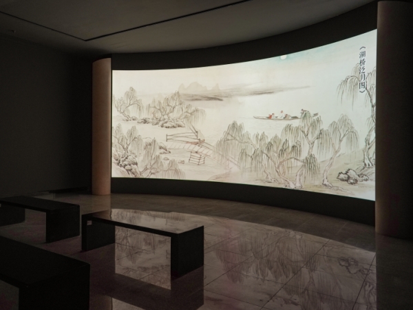 湖南齐白石纪念馆 湖南博物馆展柜